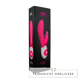 The Rabbit Company Classic Rabbit Bling Pink - silikonowy model z podwojnym napędem The Rabbit Company