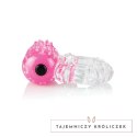 The Screaming O Color Pop Big O Pink - wibrujący pierścień silikonowy The Screaming O