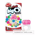 The Screaming O Color Pop Big O Pink - wibrujący pierścień silikonowy The Screaming O