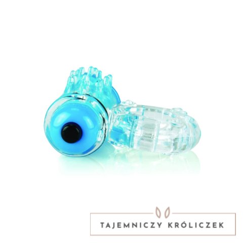 The Screaming O ColorPop Owow Blue pierścień z wibracjami, silikon SEBS The Screaming O