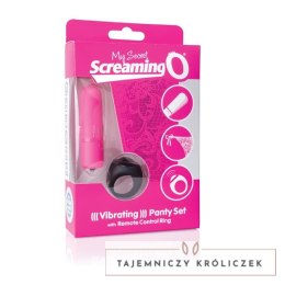 The Screaming O Panty Vibe Pink - Zdalny system wibracyjny z pilotem The Screaming O