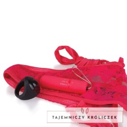 The Screaming O Panty Vibe Red - Zdalnie sterowany model z majteczkami The Screaming O