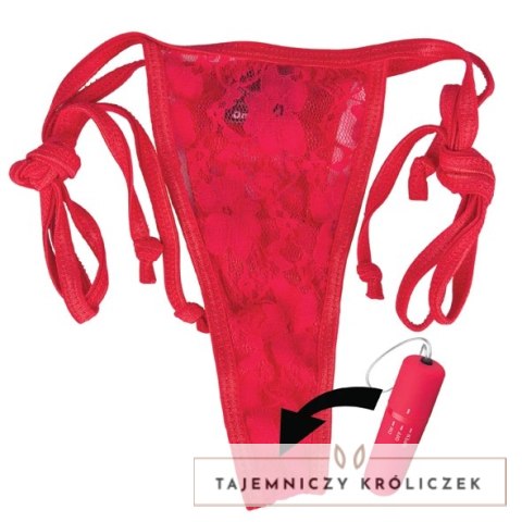 The Screaming O Panty Vibe Red - Zdalnie sterowany model z majteczkami The Screaming O
