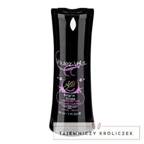 Voulez-Vous Waterbased Lubricant Szampan 30ml - nawilżający żel wodny Voulez-Vous...