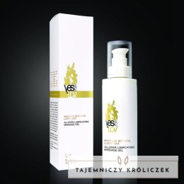 YESforLOV All-Over Żel do Masażu i Nawilżający 100 ml - Hipoalergiczny YESforLOV