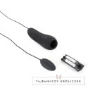 B Swish bnaughty Deluxe Black - jajko wibrujące, pilot, 6 trybow, wodoodporne B Swish