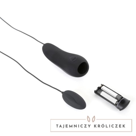 B Swish bnaughty Deluxe Black - jajko wibrujące, pilot, 6 trybow, wodoodporne B Swish