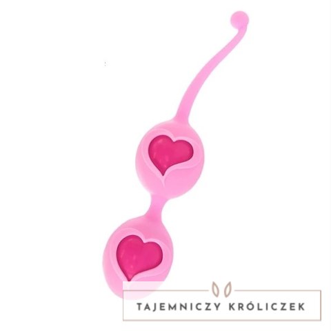 FeelzToys Desi Pink - kulki treningowe z silikonu medycznego 3,9 cm FeelzToys