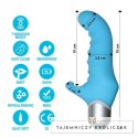 FeelzToys Fonzie Blue - silikonowy model z funkcją podwojnej stymulacji FeelzToys