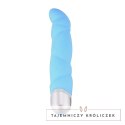 FeelzToys Gino Blue - silikonowy model punktu G, 7 trybow, 16 cm FeelzToys