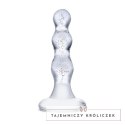 Glas Triple Play - szklane koraliki z kolorowymi drobinkami 10 cm Glas