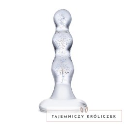 Glas Triple Play - szklane koraliki z kolorowymi drobinkami 10 cm Glas