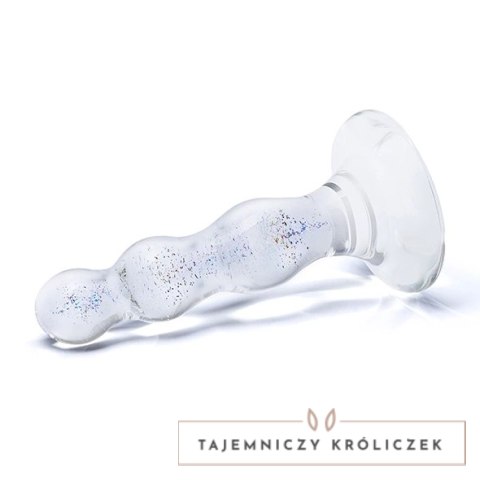 Glas Triple Play - szklane koraliki z kolorowymi drobinkami 10 cm Glas
