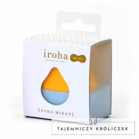 Iroha by Tenga Sora Mikan kompaktowy masażer podręczny wodoodporny Iroha by Tenga