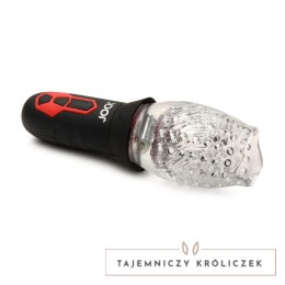 JOCK Spinning & Vibrating System Transparent/Czarny IPX7 9