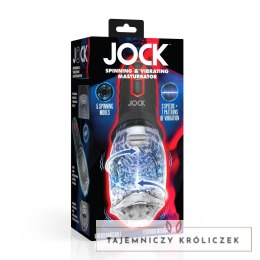 JOCK Spinning & Vibrating System Transparent/Czarny IPX7 9
