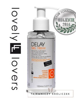Lovely Lovers Delay Gel 150ml - żel intymny z guaraną i kofeiną Lovely Lovers