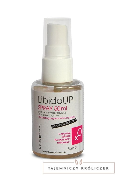 Lovely Lovers LibidoUP Spray 50 ml - preparat wspierający kobiece libido Lovely Lovers