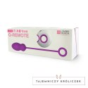 LoversPremium Leya Purple - Bezprzewodowy system wibracyjny, silikonowy, 19.4 cm LoversPremium