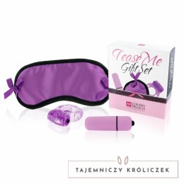 LoversPremium Tease Me Gift Set Purple - Zestaw do relaksu i masażu LoversPremium
