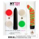 MyToy Vibrator Kit Orange & Green - Zestaw kreatywny, silikonowy, 13,3 cm MyToy
