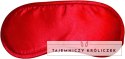 S&M Satin Blindfold Red - satynowa maska na oczy czerwona komfortowa Sex&Mischief