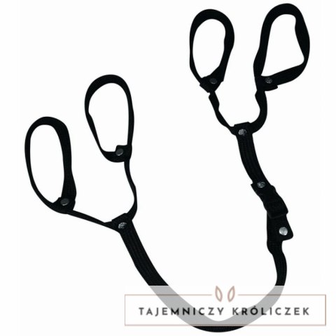 Sportsheets S&M Adjustable Rope Kit zestaw linowy z regulacją 101 cm Sex&Mischief