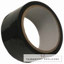 Sportsheets S&M Black Bondage Tape 20m - wielofunkcyjna taśma czarna Sex&Mischief