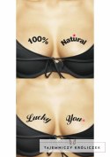 Ta-Ta-Toos Tatuaż Tymczasowy 100% Natural & Lucky You, 2 sztuki Ta-ta-toos