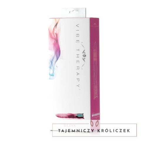 Vibe Therapy Bliss Pink - silikonowy model z 7 trybami, 26 cm, wodoodporny Vibe Therapy