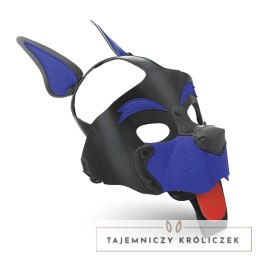 Alpha Dog Niebieska Maskotka K9 - Regulowana Anatomiczna Maska Pupila XR Brands