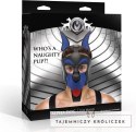Alpha Dog Niebieska Maskotka K9 - Regulowana Anatomiczna Maska Pupila XR Brands