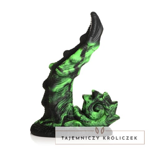Creature Cocks Glowzilla silikonowy model świecący w ciemności zielono-czarny XR Brands