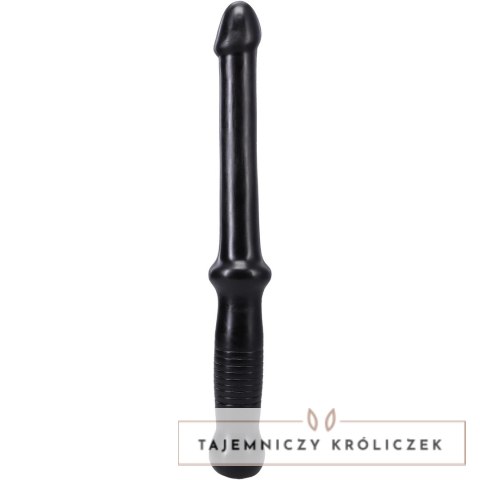 Doc Johnson Anal Probe Push - elastyczna sonda PVC, czarna Doc Johnson