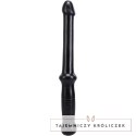 Doc Johnson Anal Probe Push - elastyczna sonda PVC, czarna Doc Johnson