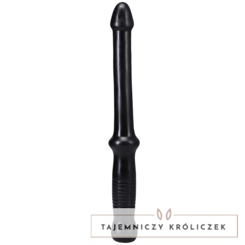 Doc Johnson Anal Probe Push - elastyczna sonda PVC, czarna Doc Johnson