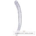 Doc Johnson Double Dong 33 cm - elastyczny model dwustronny, przezroczysty Doc Johnson
