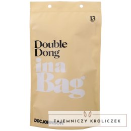 Doc Johnson Double Dong 33 cm - elastyczny model dwustronny, przezroczysty Doc Johnson