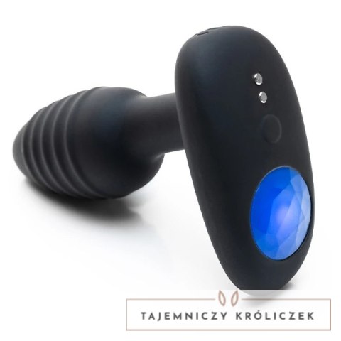 Kiiroo OhMiBod Lumen - interaktywny korek analny LED Bluetooth, silikon Kiiroo