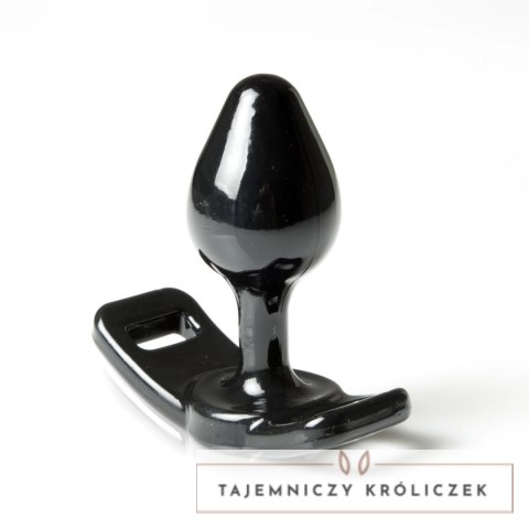 Perfect Fit Strap-On Plug Small Black - anatomiczny model z mocowaniem Perfect Fit