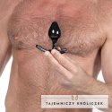 Perfect Fit Strap-On Plug Small Black - anatomiczny model z mocowaniem Perfect Fit