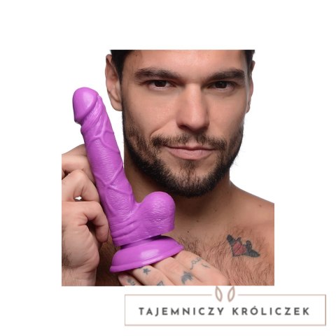 XR Brands POP Model z Przyssawką 16,5 cm - Jasny Kolor Makowy XR Brands
