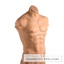 Ripped Silikonowy Anatomiczny Tors Męski - Model Duży, jasna karnacja XR Brands