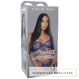 Doc Johnson Main Squeeze Karlee Gray - urządzenie intymne ULTRASKYN, twarda obudowa Doc Johnson