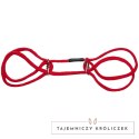 Doc Johnson Soft Cotton - Bawełniane mankiety z pierścieniem, czarne Doc Johnson