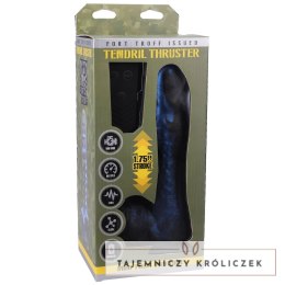 Doc Johnson Tendril Thruster - wibrator obrotowy, silikon premium, USB Doc Johnson