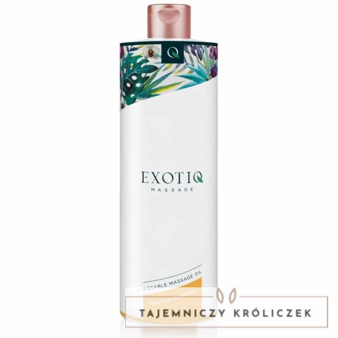 Exotiq Olejek do Masażu Wanilia-Karmel 500 ml - pielęgnacja i relaks Exotiq