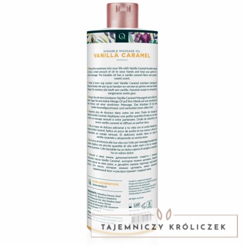 Exotiq Olejek do Masażu Wanilia-Karmel 500 ml - pielęgnacja i relaks Exotiq