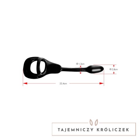 Perfect Fit Armour Tug Lock Small czarny - system intymny 2w1 PerfectFitBrand