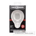 Perfect Fit Cock Armour Regular Clear - pierścień anatomiczny przezroczysty 43 mm Perfect Fit